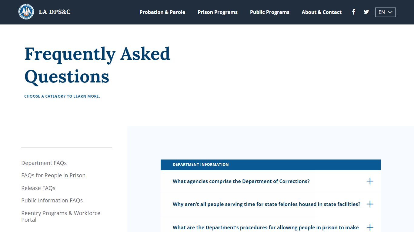 Frequently Asked Questions - Louisiana Department of Public Safety ...